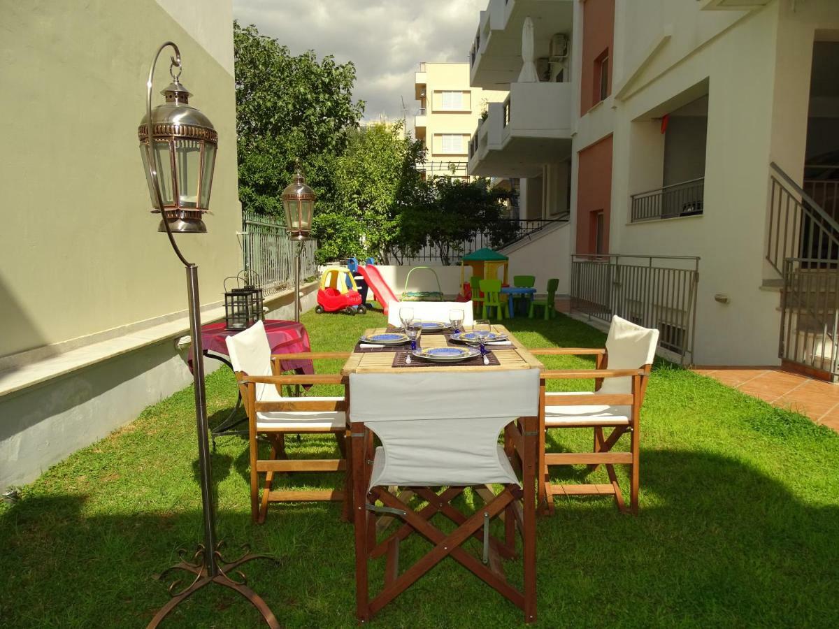 Dreamy Studio With Private Garden Athens Ngoại thất bức ảnh
